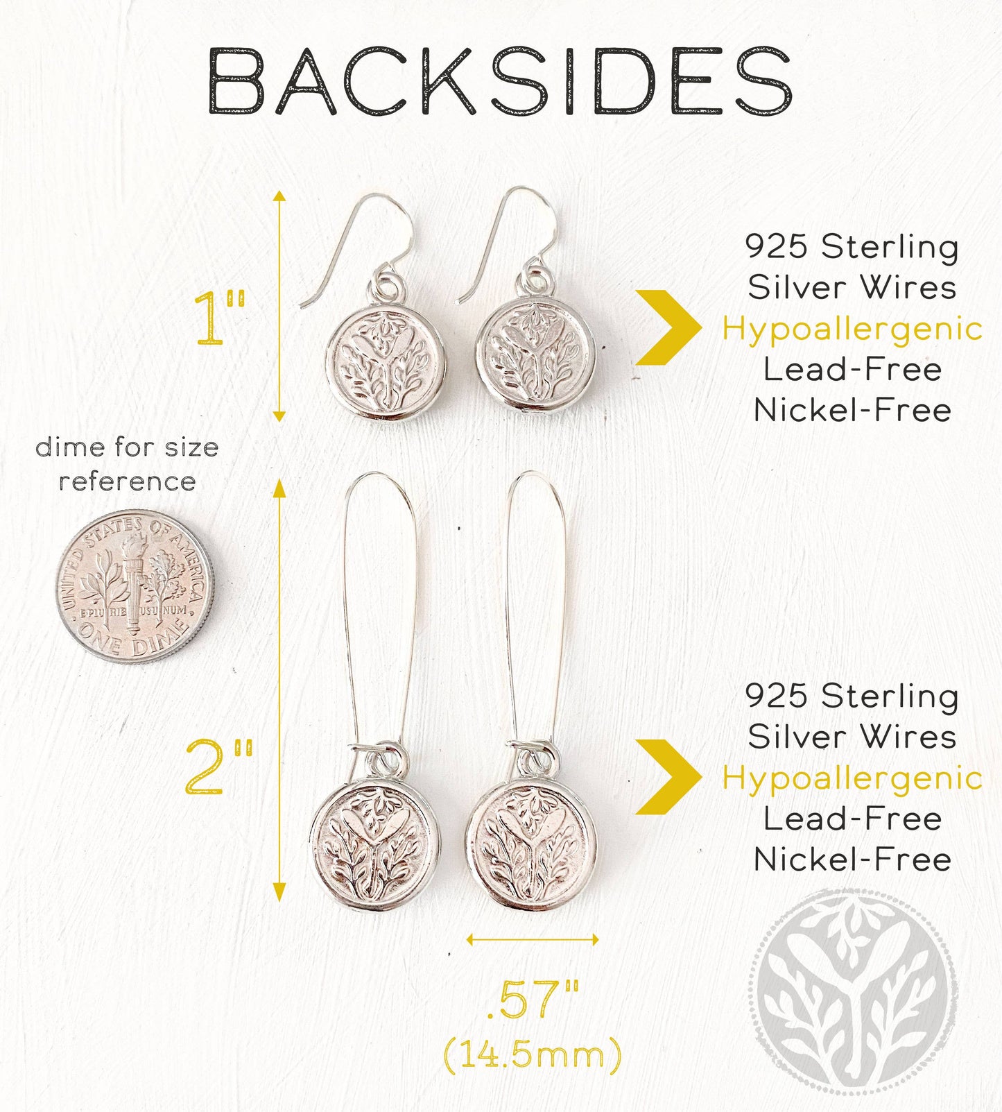 Dogwood Branch Earrings