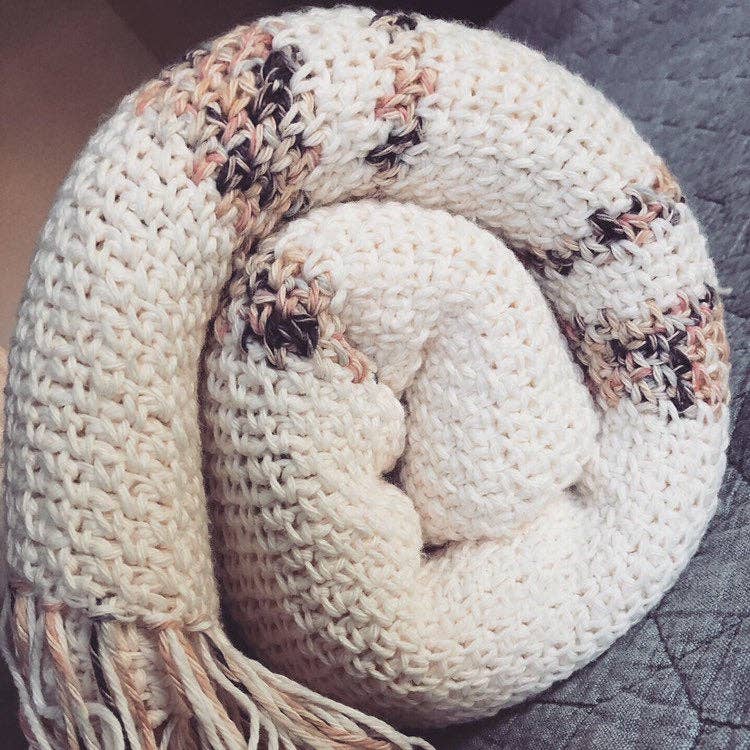 Whispering Pines Cottage Throw