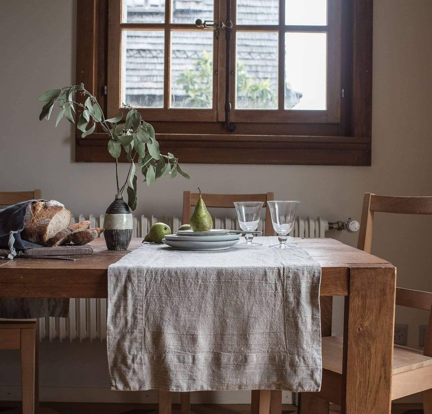 Heirloom Linen Table Runner