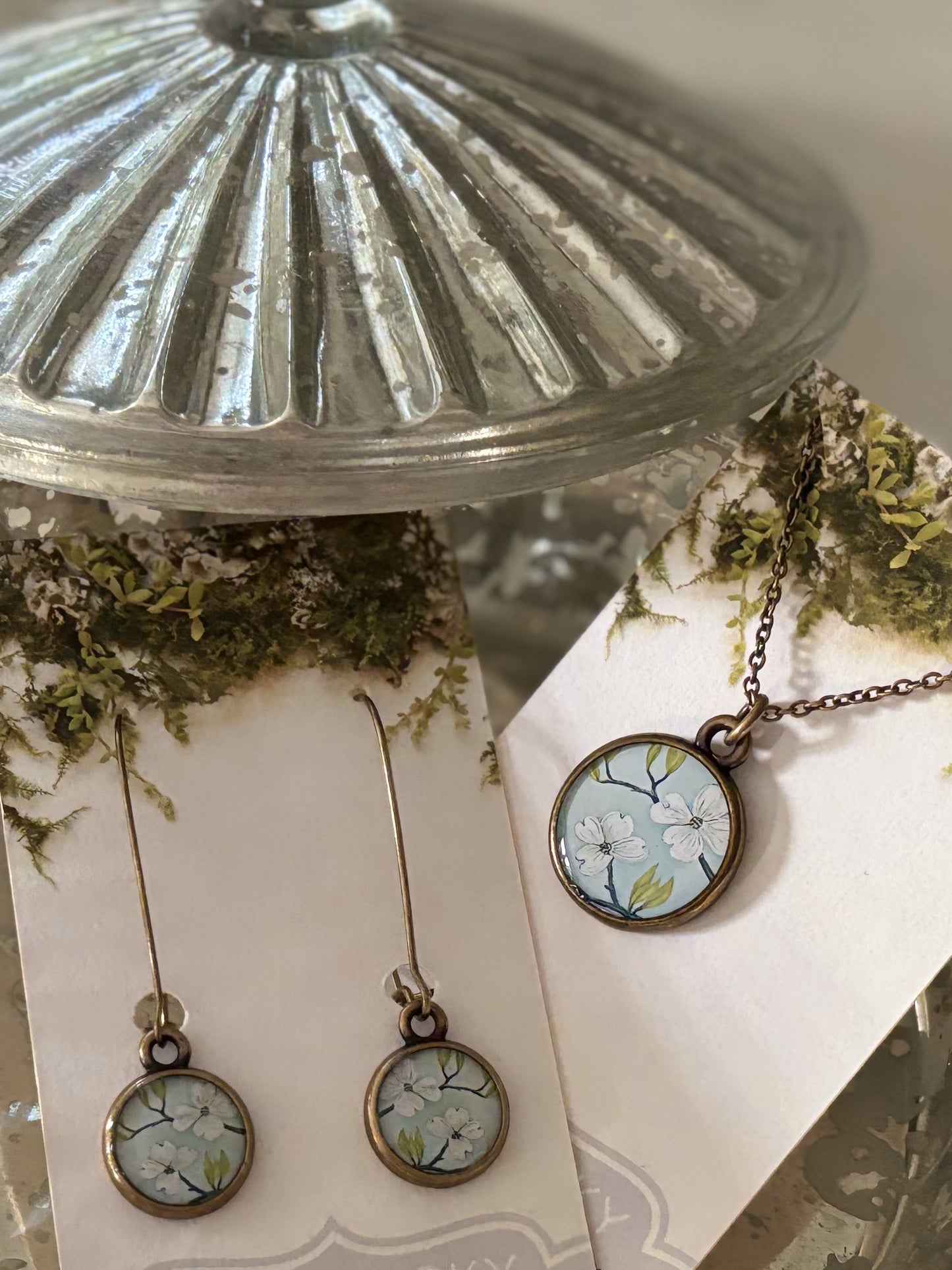 Dogwood Branch Earrings
