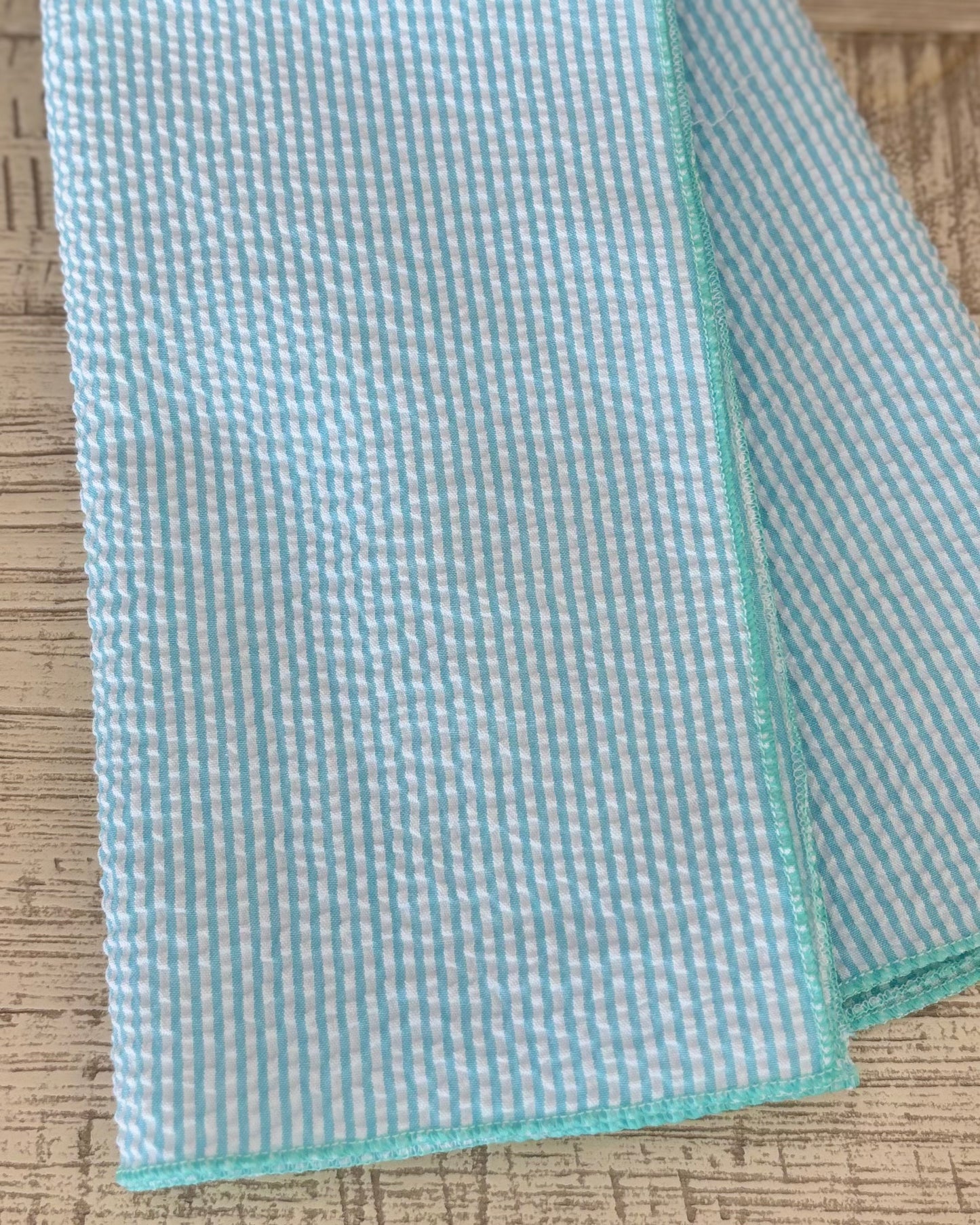 Seersucker Napkin Set