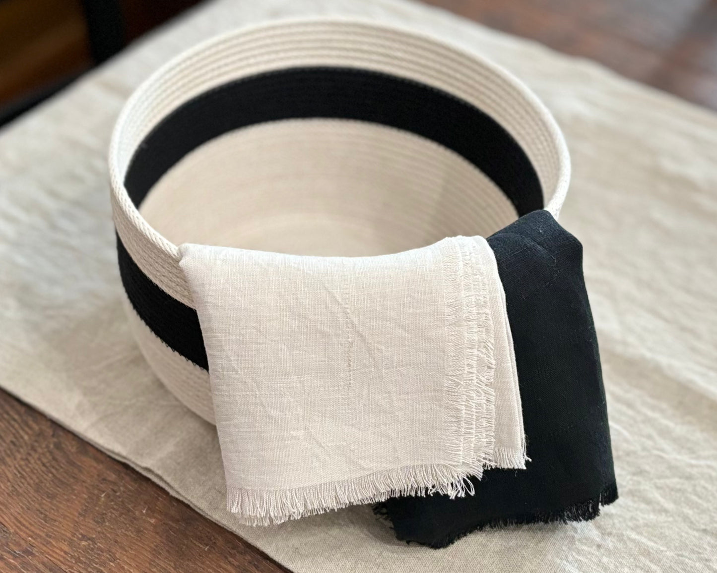 Smooth Linen Napkin Set