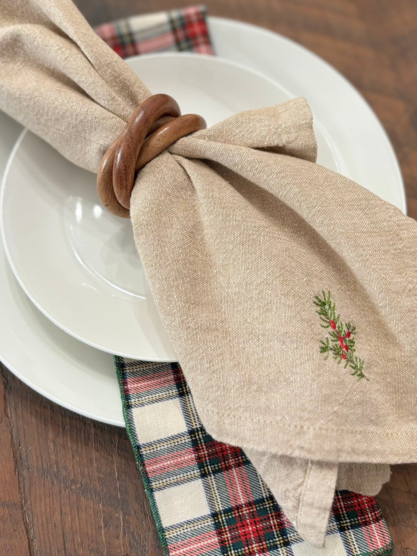 Classic Christmas Napkins