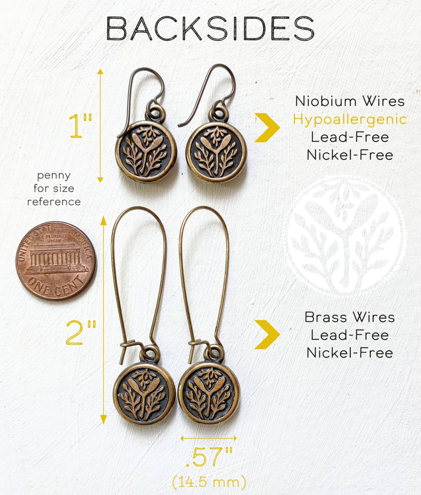 Dogwood Branch Earrings