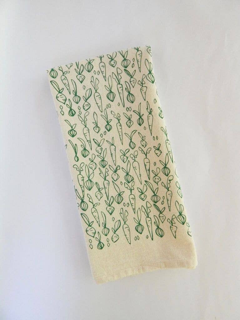 Harvest Roots Tea Towel