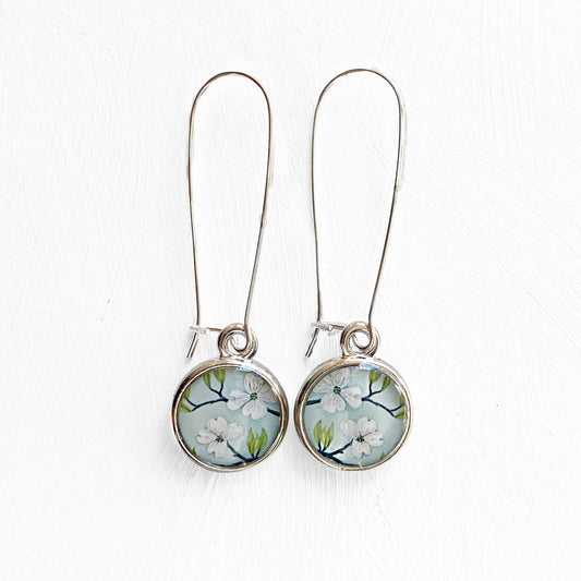 Dogwood Branch Earrings